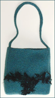 Knitting Pattern Felted Bag