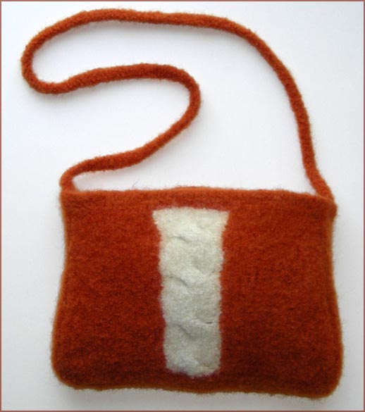 Felted Market Bag - Free Knitting Pattern for a Felted Market Bag