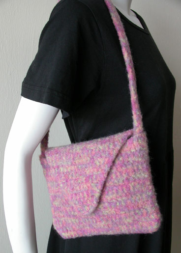 Crochet Pattern Felted Bag