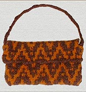 Mosaic Felted Bag