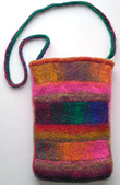 knitting patterns bag purse