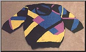 geometric pullover