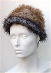 Felted Eyelash Hat