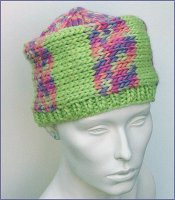 Vertical Striped Hat